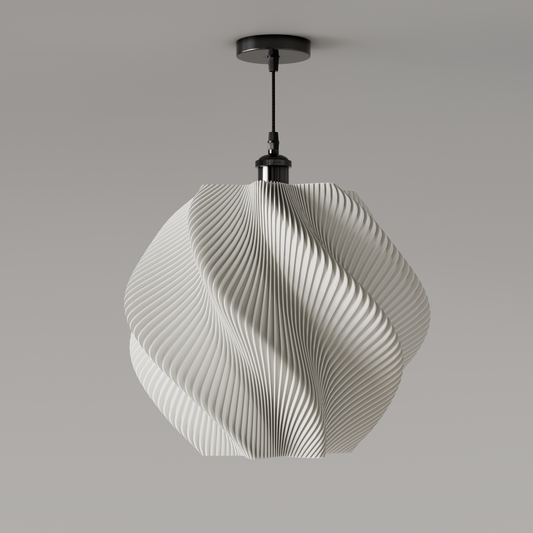 3D-gedruckte Sirius Hängelampe, stilvolles Wohnaccessoire